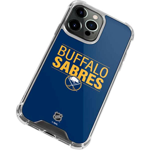 NHL Buffalo Sabres Lineup iPhone 15 Pro Clear Case